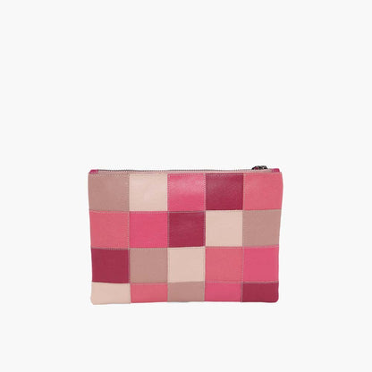 Necessaire Upcycling Rosa Clássico