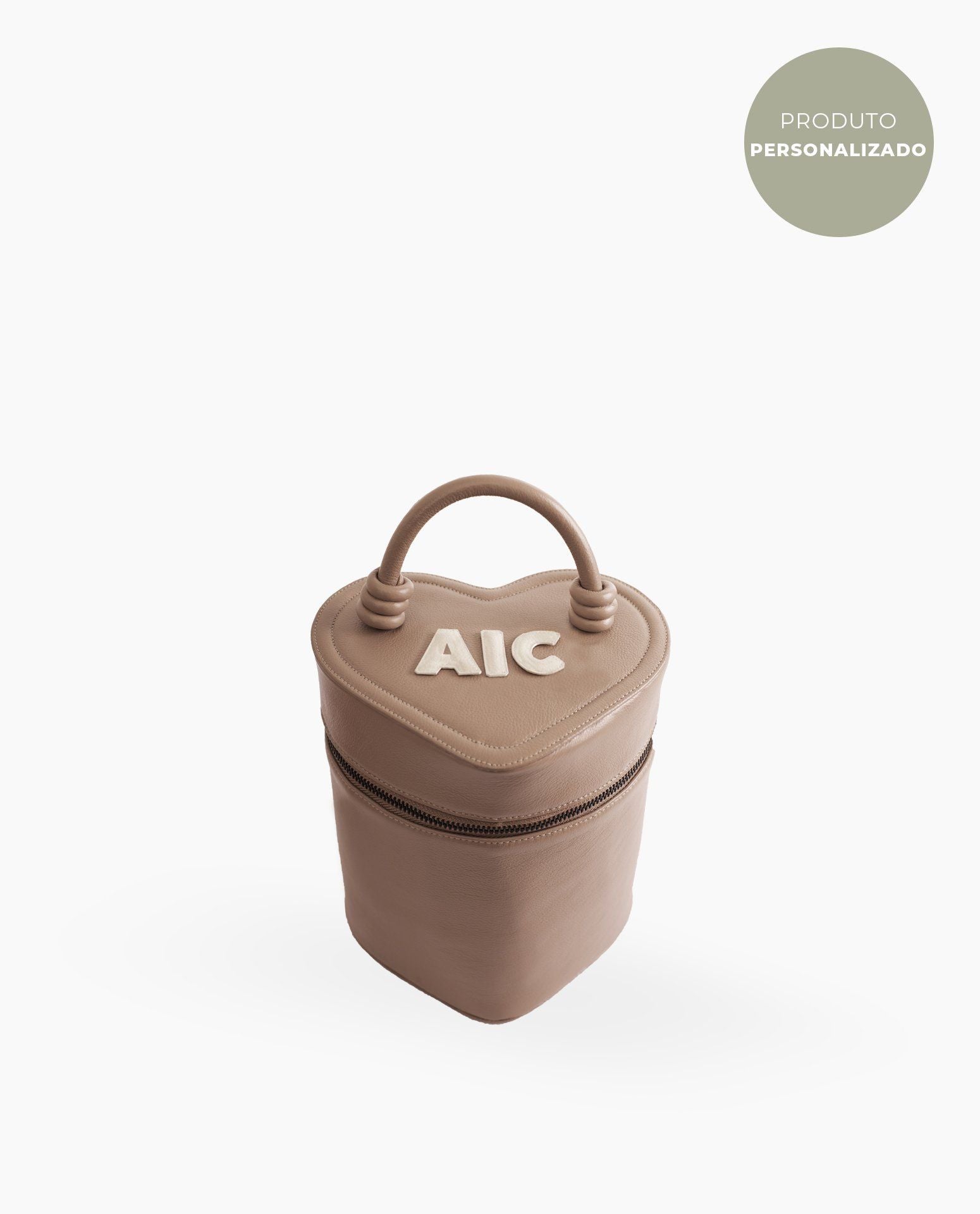 LANCHEIRA TÉRMICA DE COURO ANTONELLA PERSONALIZADO