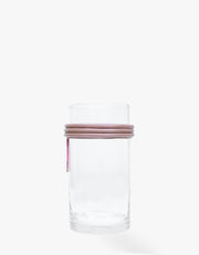 VASO DE VIDRO KRYSTALLOS ROSA