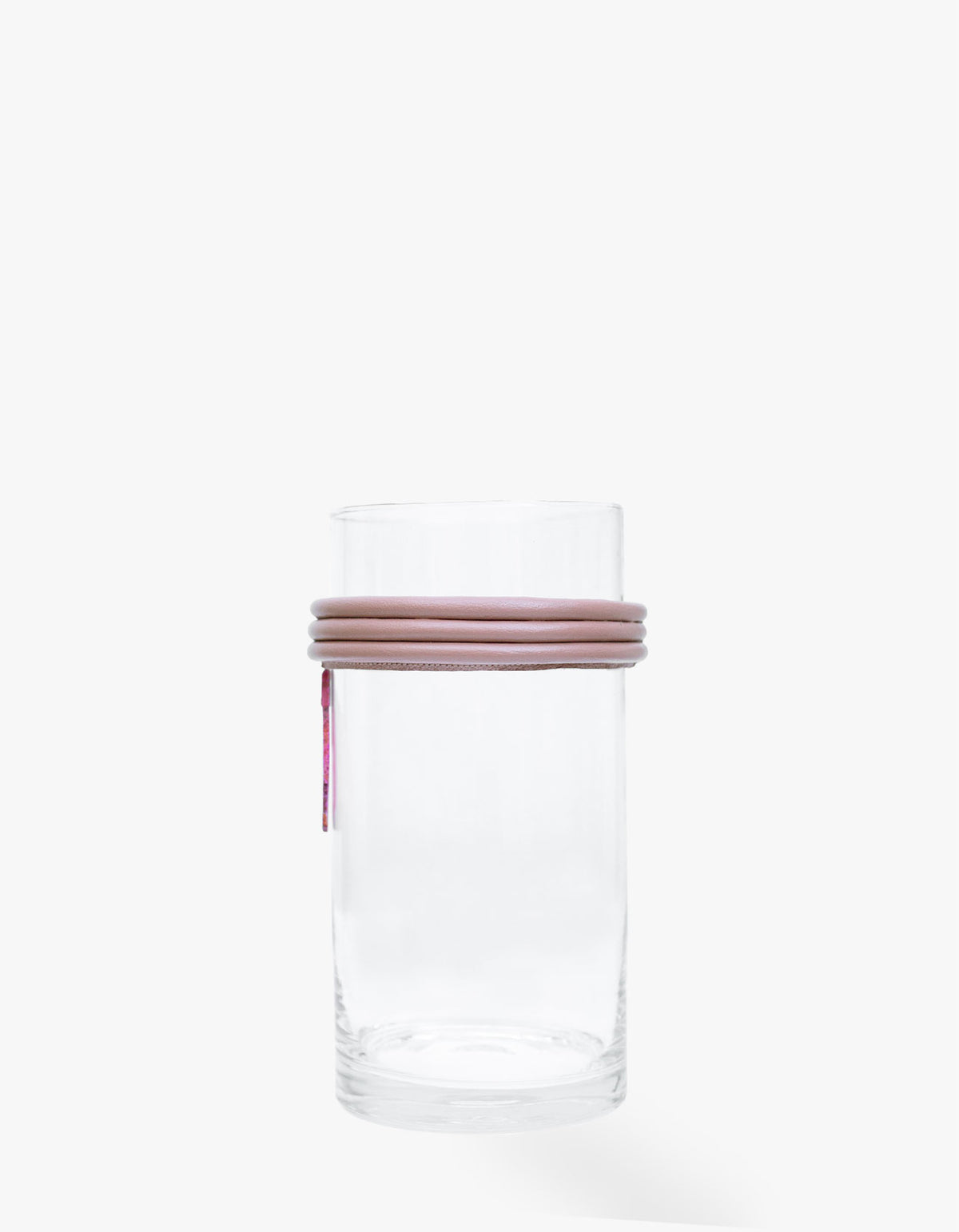 VASO DE VIDRO KRYSTALLOS ROSA